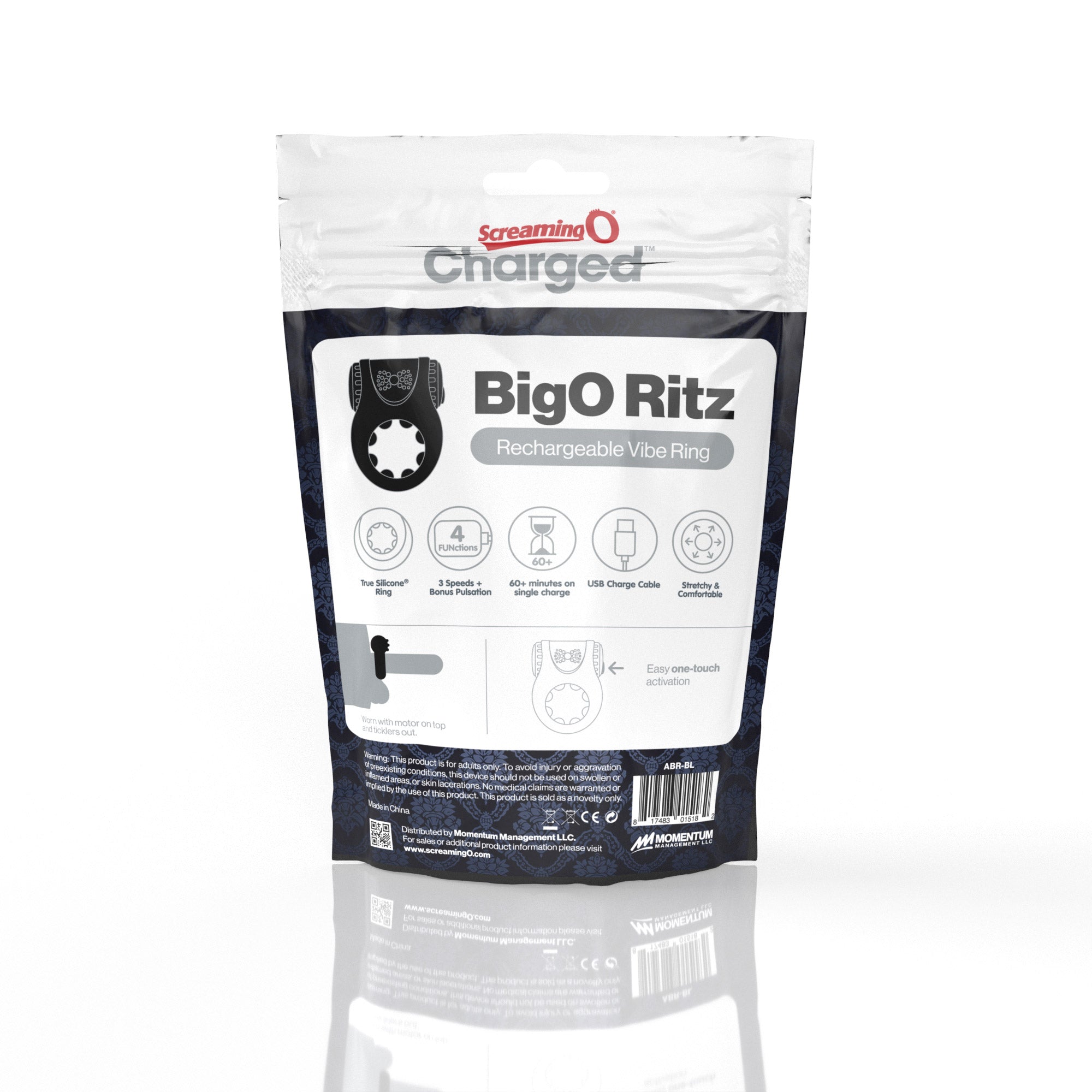 Charged Big O Ritz Cock Ring by Screaming O