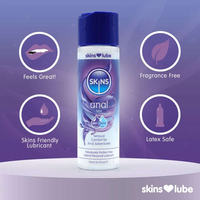 Skins Anal Hybrid Silicone/Water 4.4oz