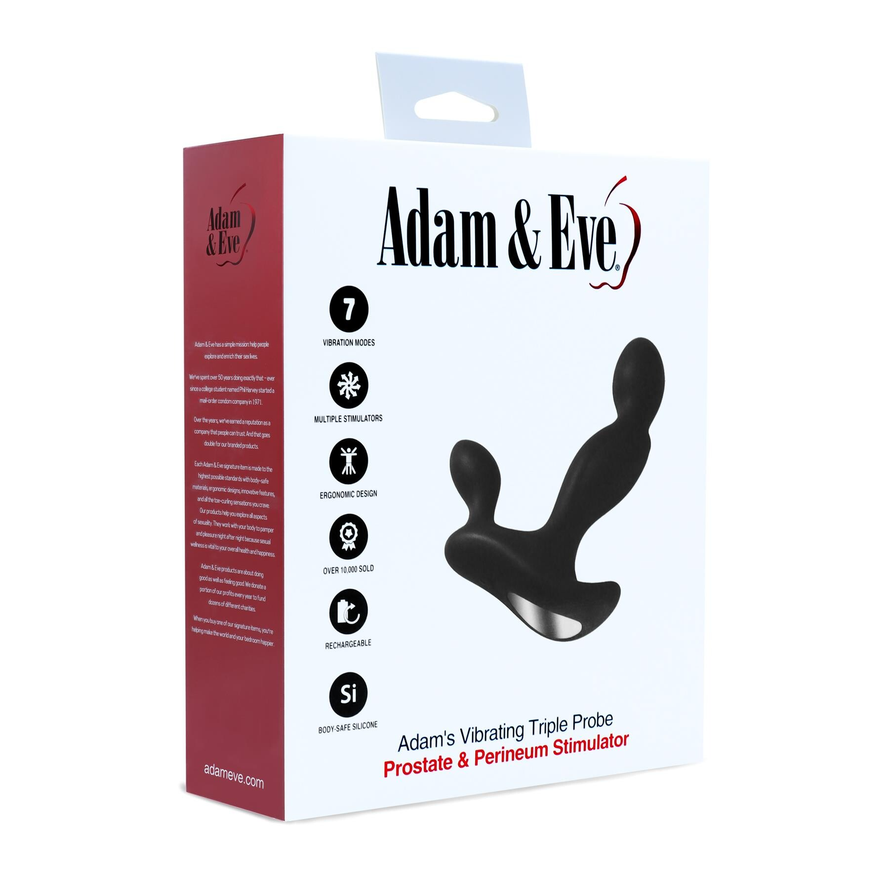Adam & Eve Adam's Vibrating Triple Probe