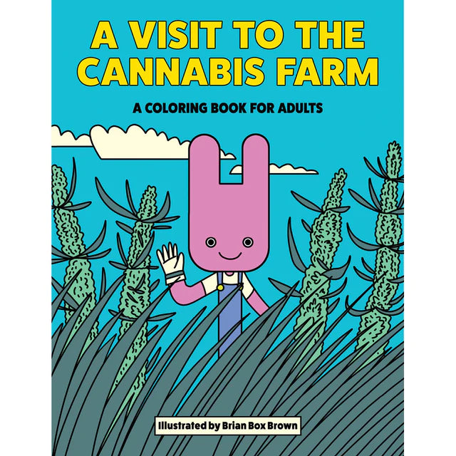 A Visit to the Canabis Farm Coloring Book by Wood Rocket