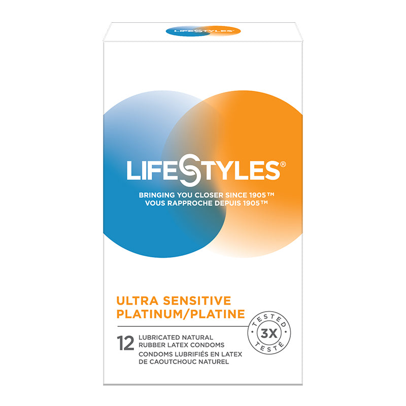 Ultra Sensitive Platinum Condoms by Lifestyles®