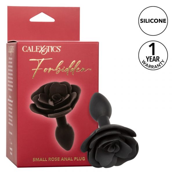 Forbidden Rose Anal Plug Small 3" by Cal Exotics