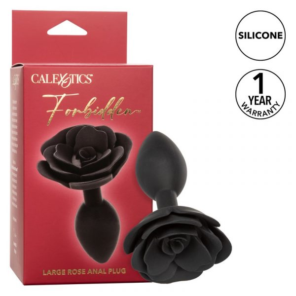 Forbidden Rose Anal Plug Large by Cal Exotics