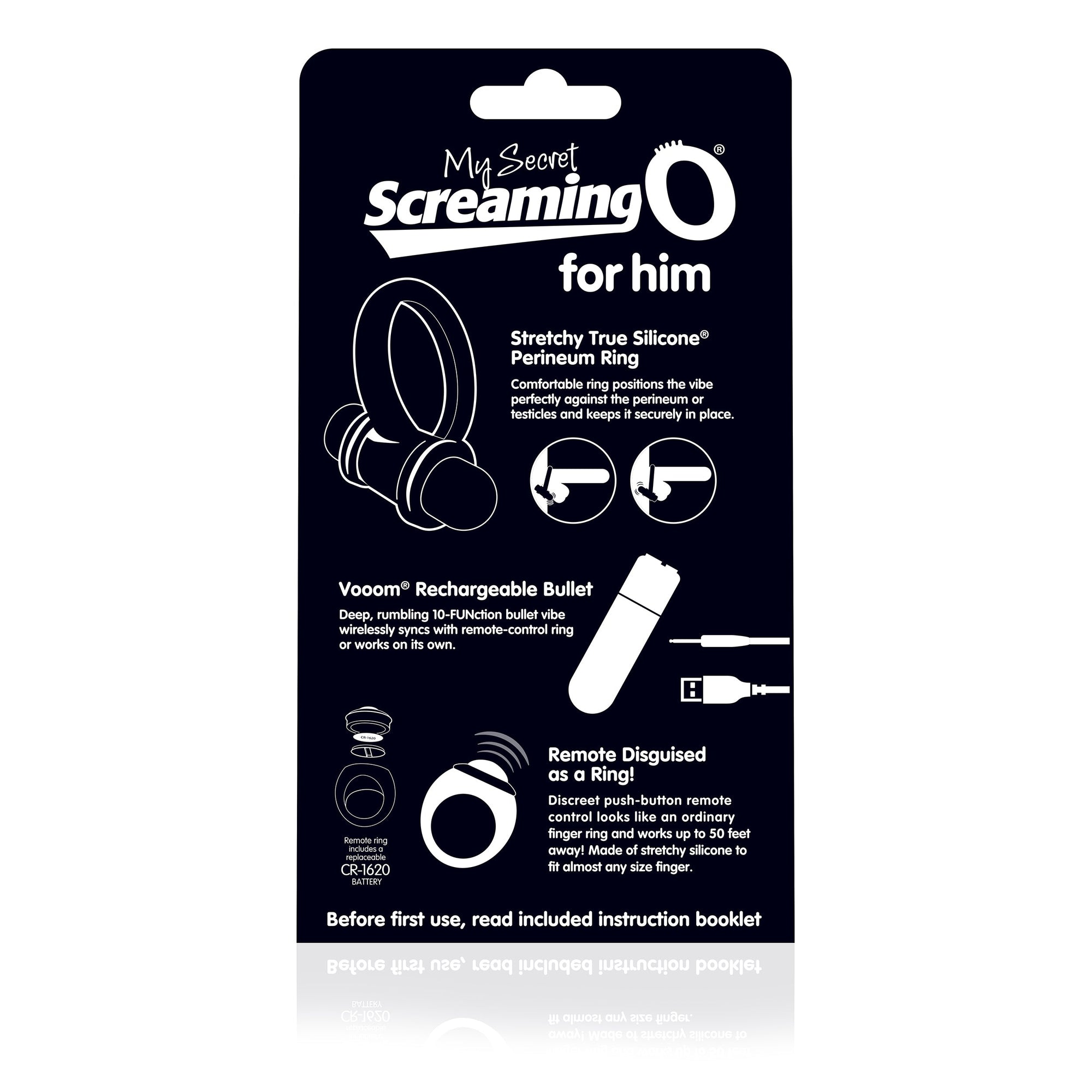 My Secret Bullet and Ring for Him by Screaming O
