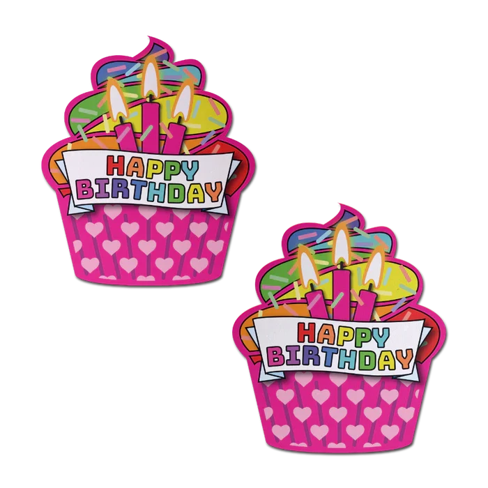 Happy Birthday Cupcake Pasties by Pastease