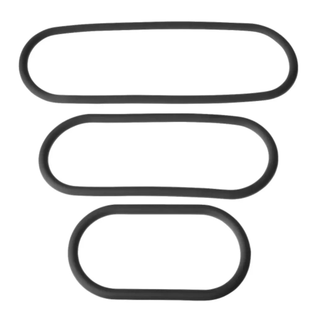 Xplay Silicone Slim  Wrap Ring 9, 12, 15  3pk by Perfect Fit