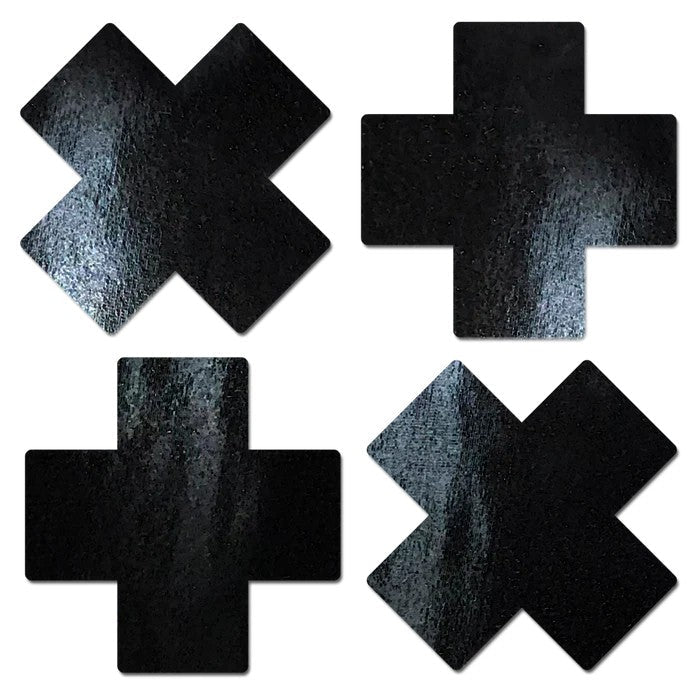 Petite Plus X Patent Leather Fetish Vinyl Pasties by Pastease