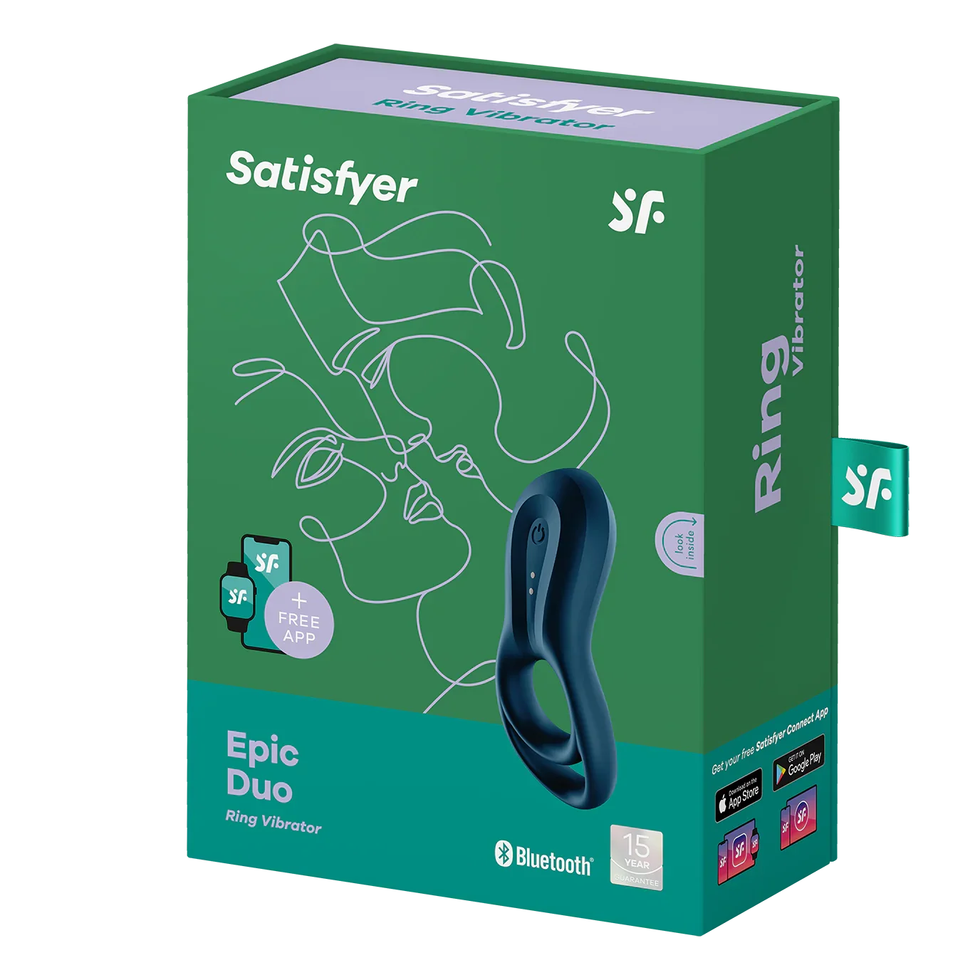 Epic Duo Cock Ring Connect App by Satisfyer