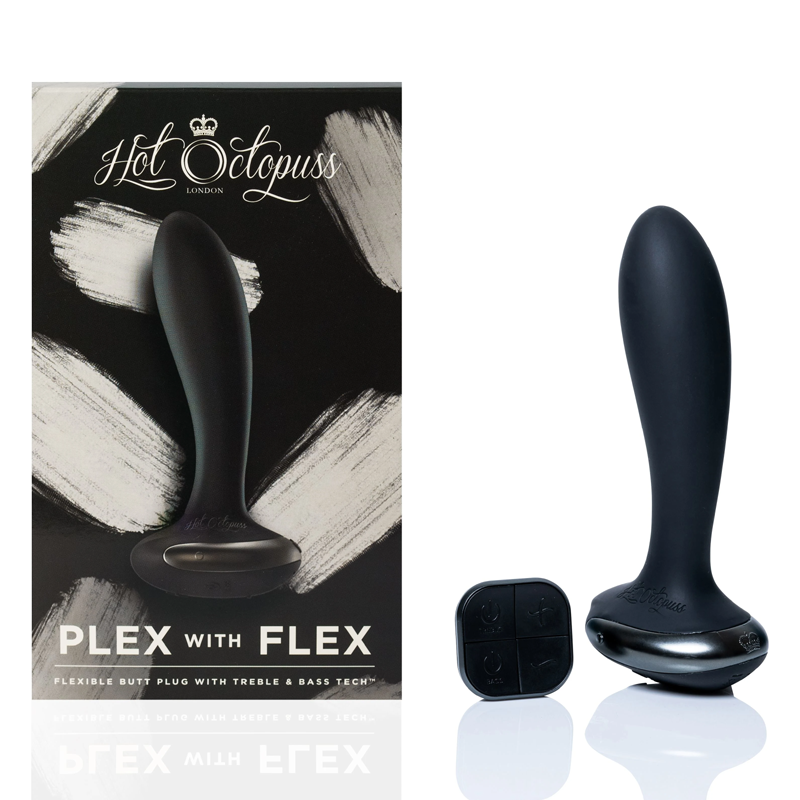 Hot Octopus Plex with Flex Vibrating Anal Plug