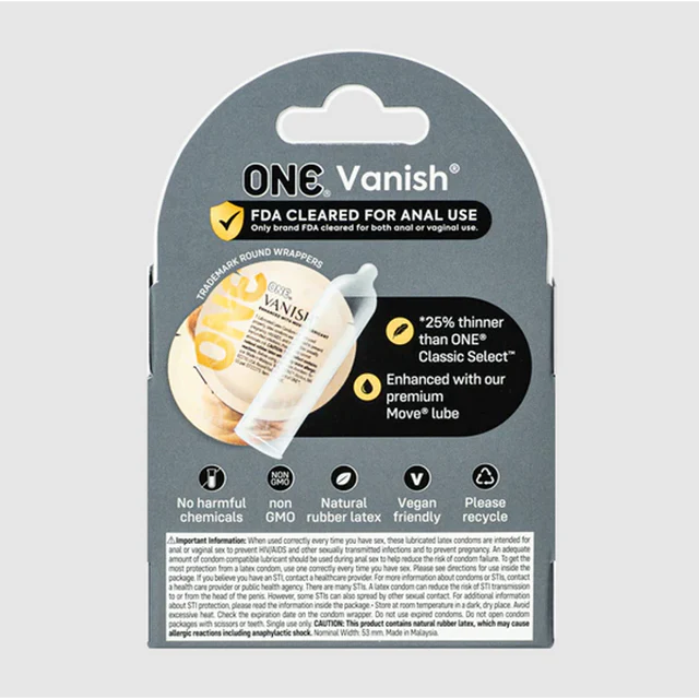Vanish Hyperthin Condoms by One