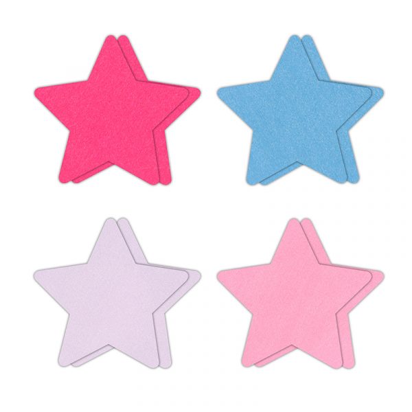 Pretty Pasties Star 4pk by NS Novelties