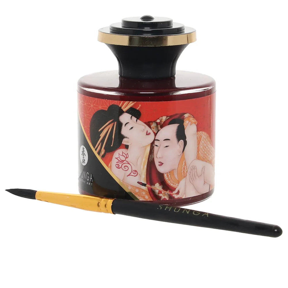 Shunga Edible Body Paint Sparkling Strawberry Wine