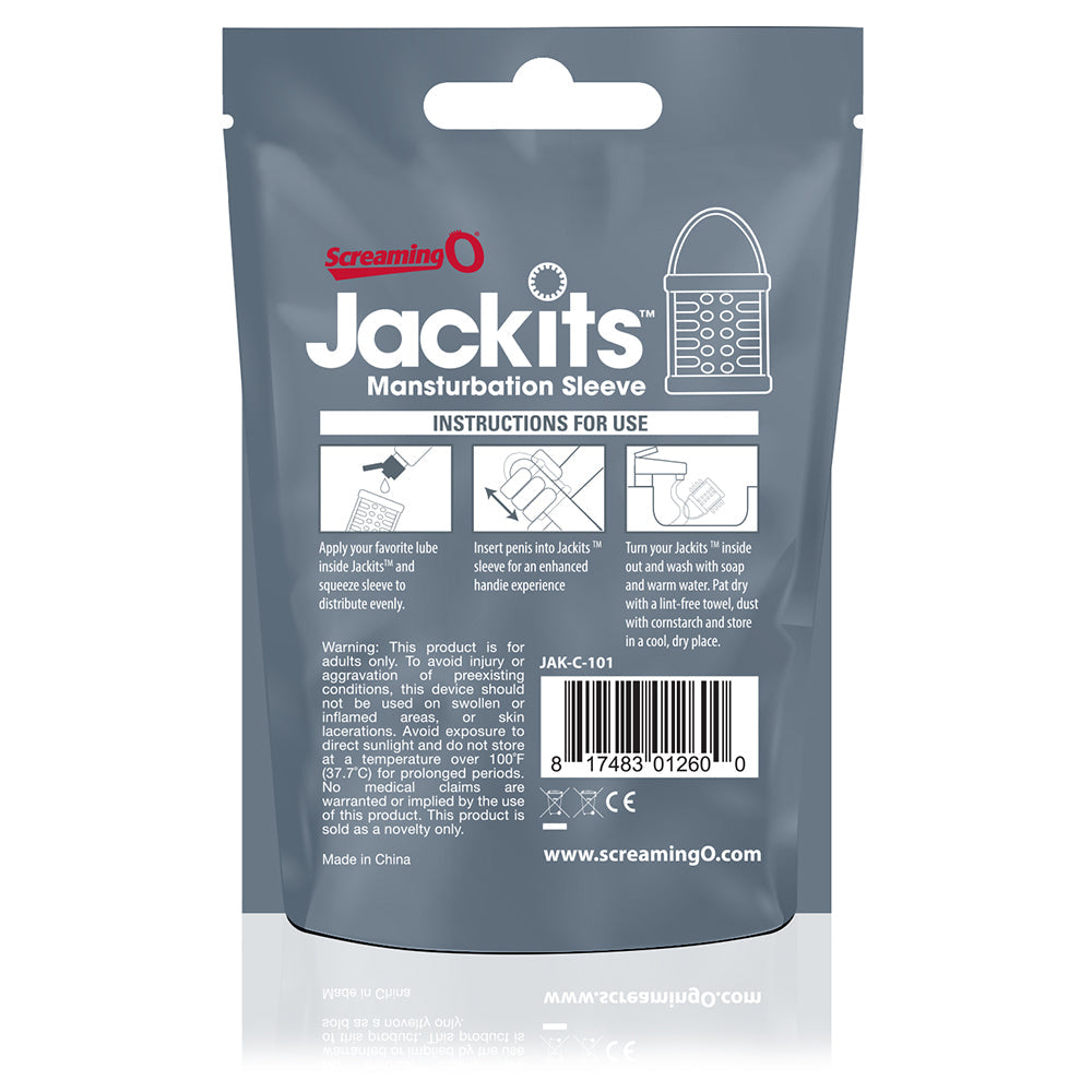 Jackits Masturbation Sleeve by Screaming O