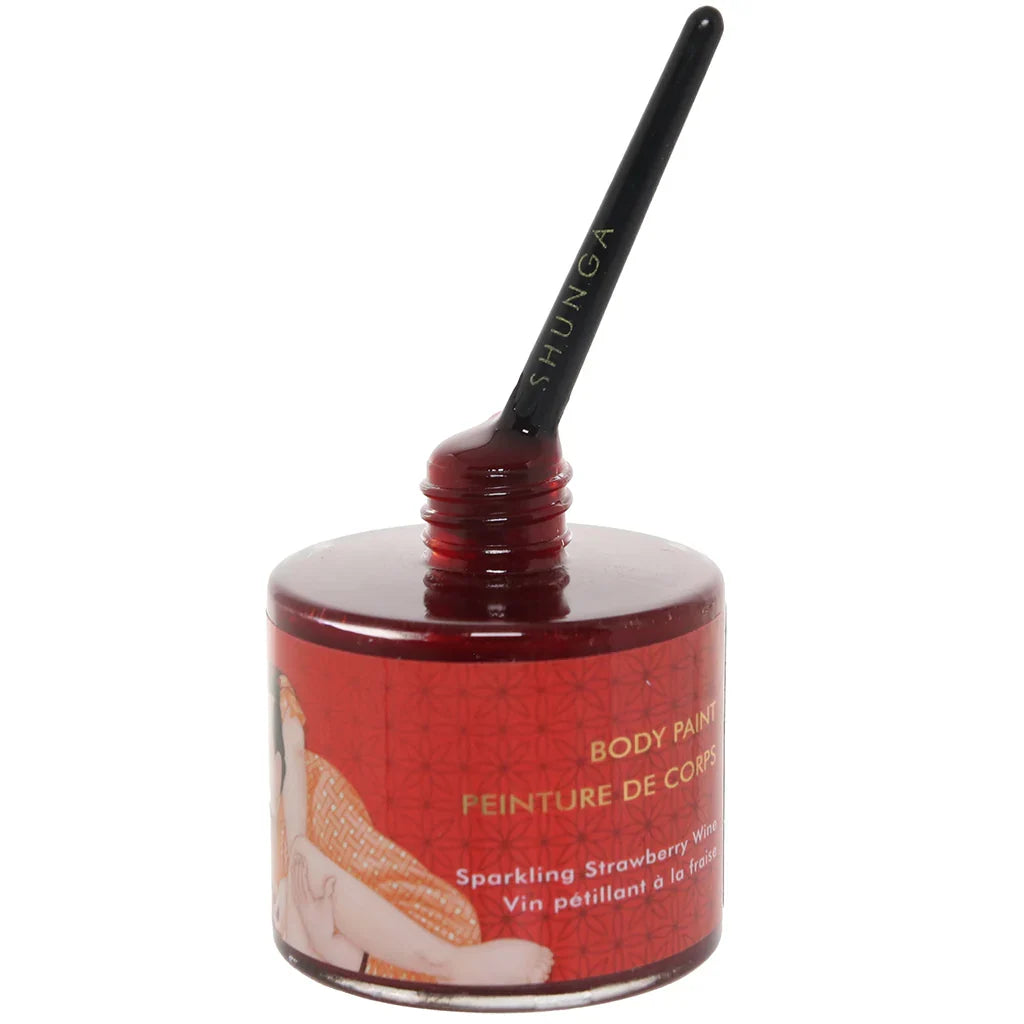 Shunga Edible Body Paint Sparkling Strawberry Wine