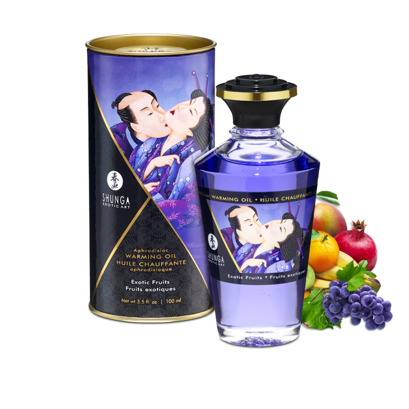 Shunga Aphrodisiac Warming Massage Oil Exotic Fruits