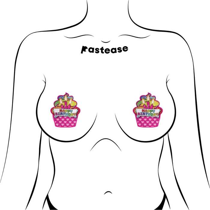 Happy Birthday Cupcake Pasties by Pastease