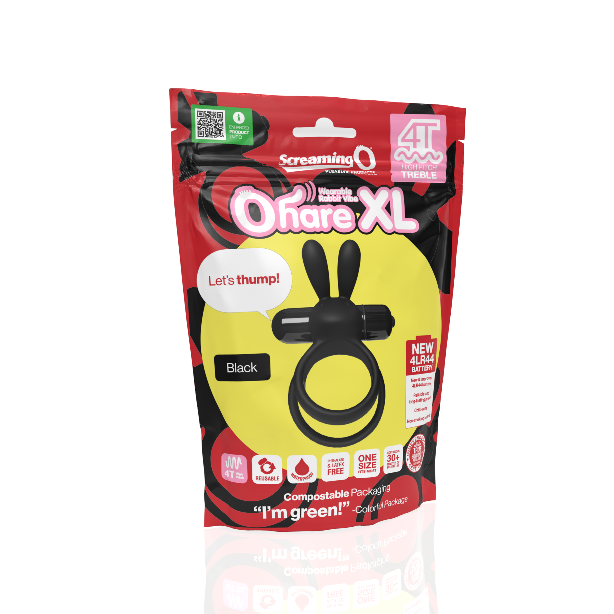 4T Ohare XL Cock Ring by Screaming O