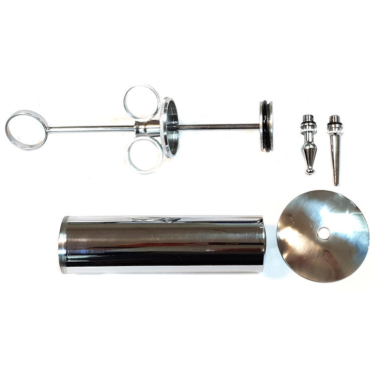 Stainless Steel Enema Syringe by Rouge