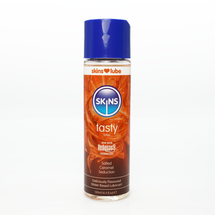 Skins Salted Caramel Water Based Lubricant 4.4 fl oz (130ml)