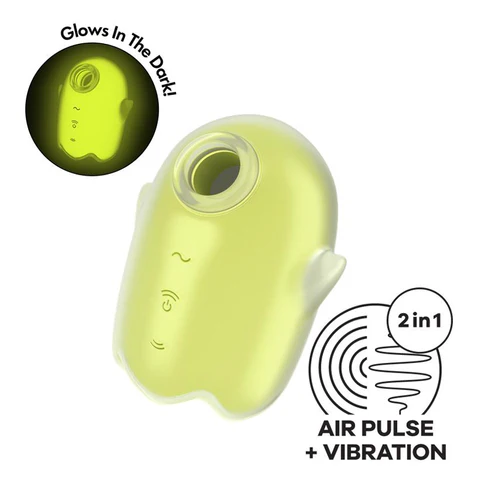 Glowing Ghost Clitoral Vibrator by Satisfyer