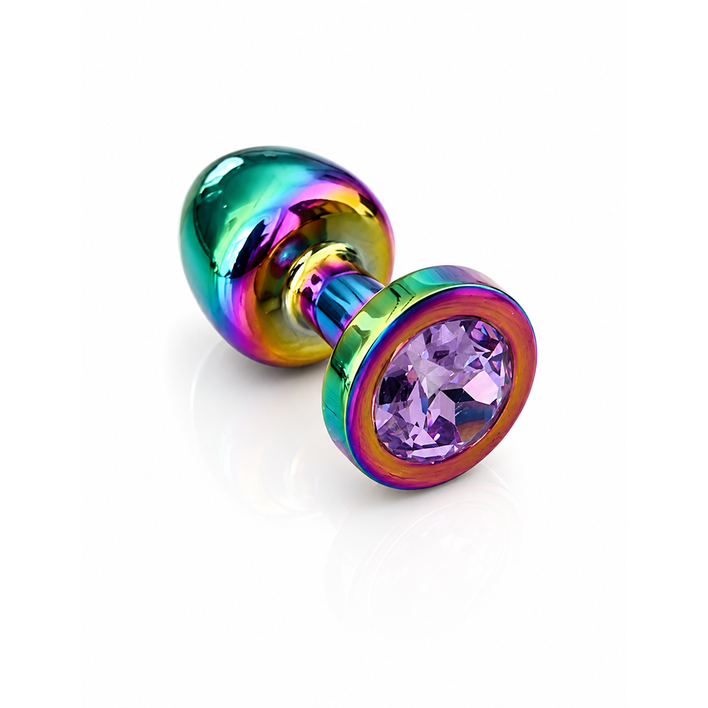 Metal Rainbow CRZ Anal Plug XS by Pink Elephant