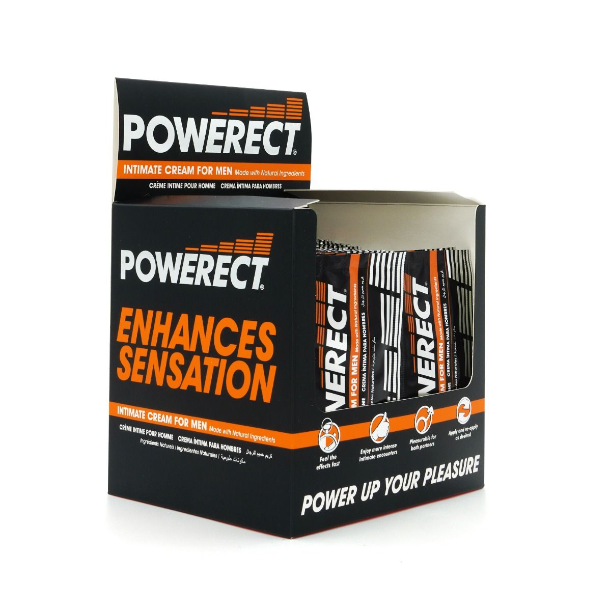 Powerect Cream Counter Top Display (54 x 5ml foils)
