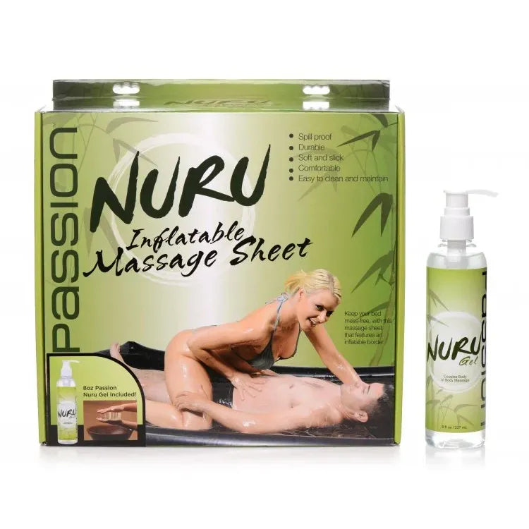 Nuru Inflatable Massage Sheet & Gel Kit*