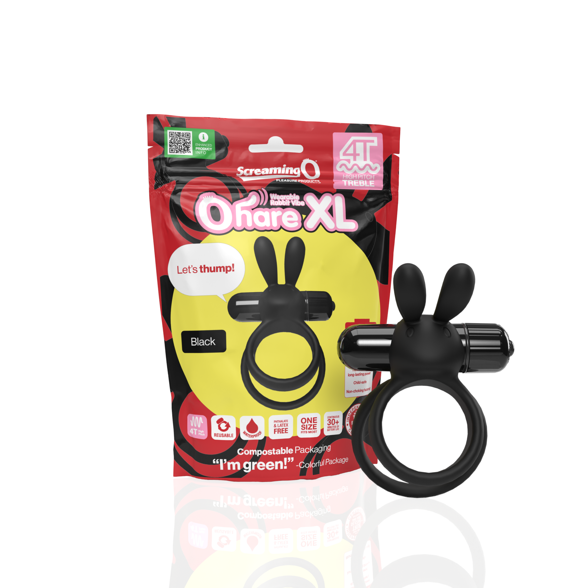 4T Ohare XL Cock Ring by Screaming O