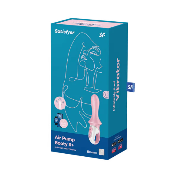 Air Pump Booty 5+ Vibrator by Satisfyer