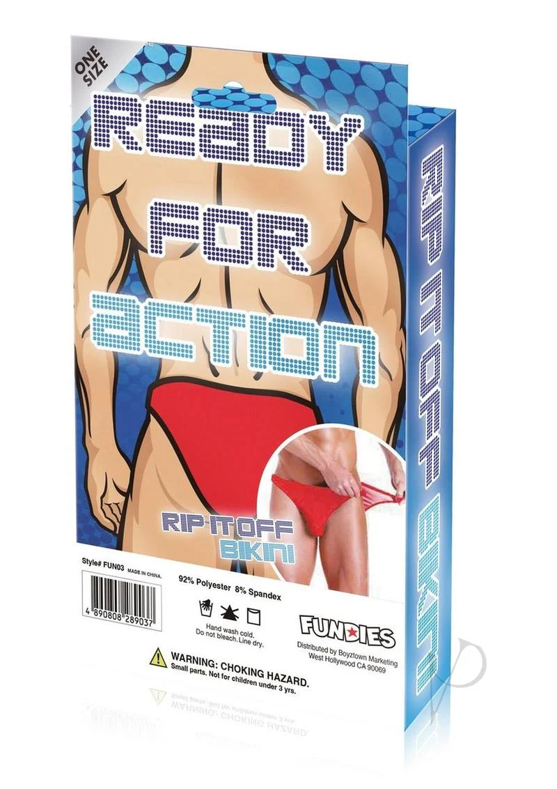 Fundies Rip It Off Bikini for Men by Boyztown