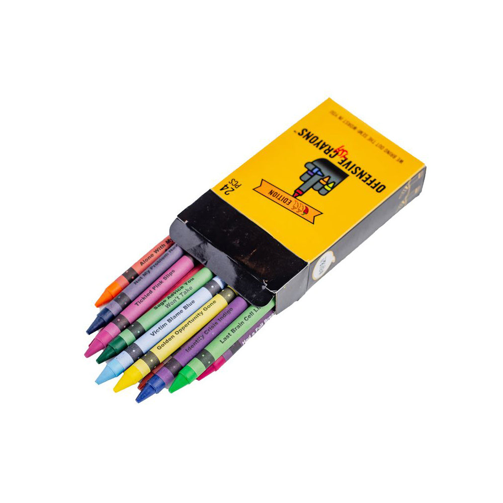 Offensive-ish Crayons