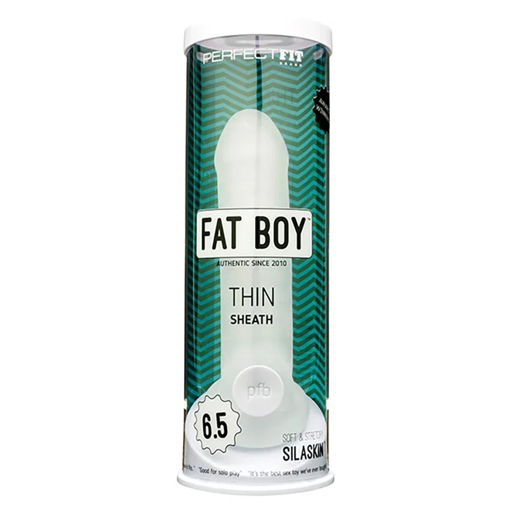 Fat Boy Thin Sheath - 6.5" - Clear