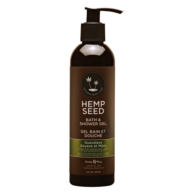 Earthly Body Hemp Seed Bath & Shower Gel Guavalava