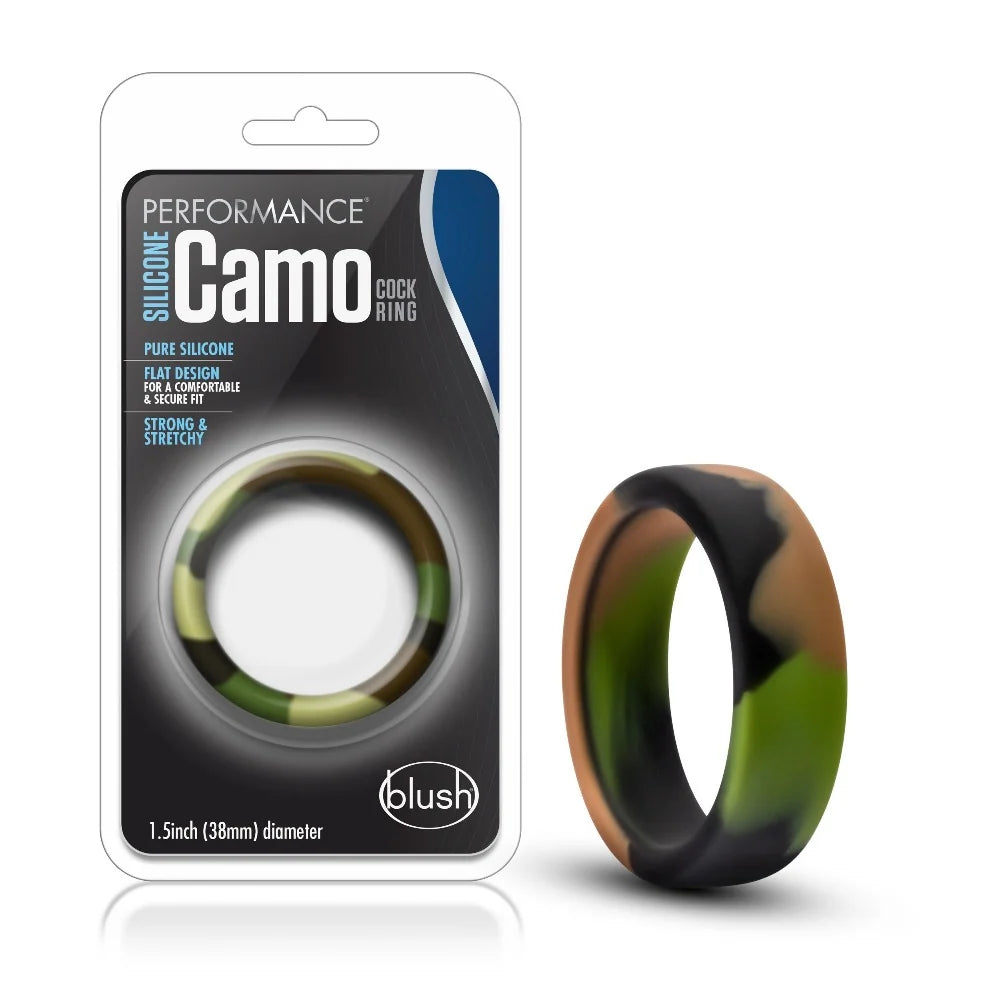 Performance Silicone Camo Cock Ring by Blush