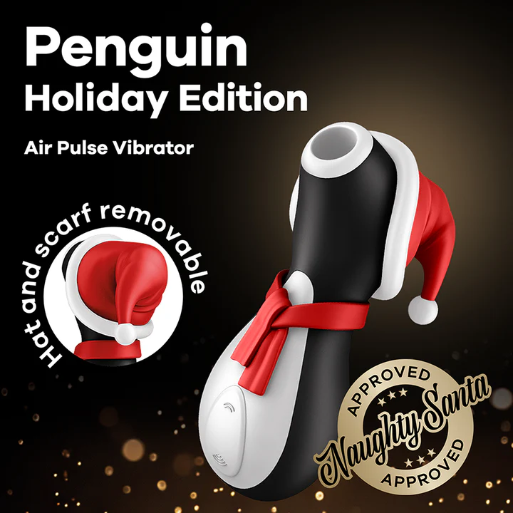 Penguin Holiday Edition Clitoral Vibrator by Satisfyer