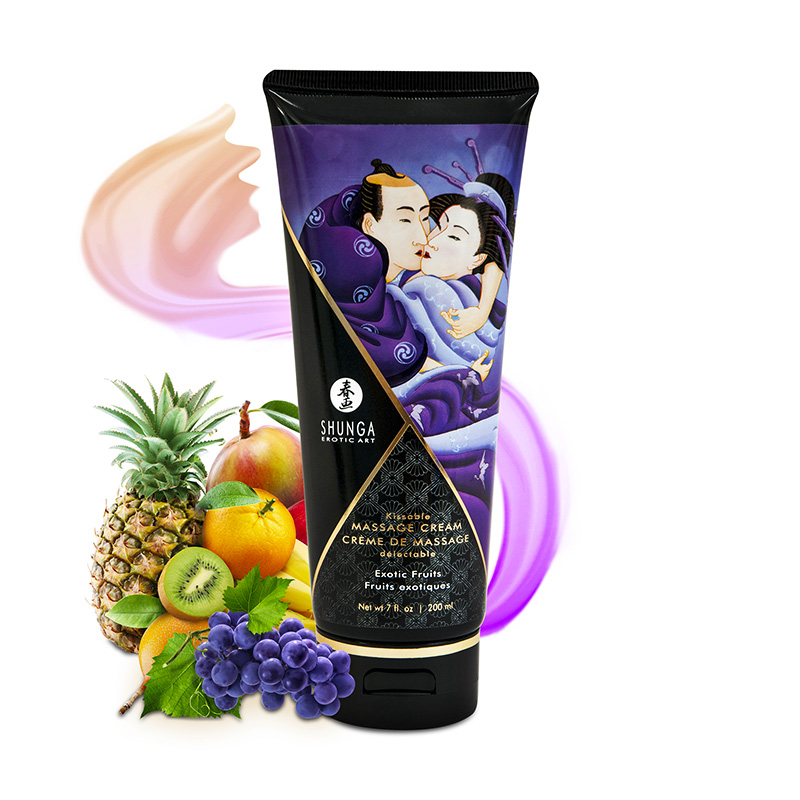 Shunga Kissable Massage Cream Exotic Fruits