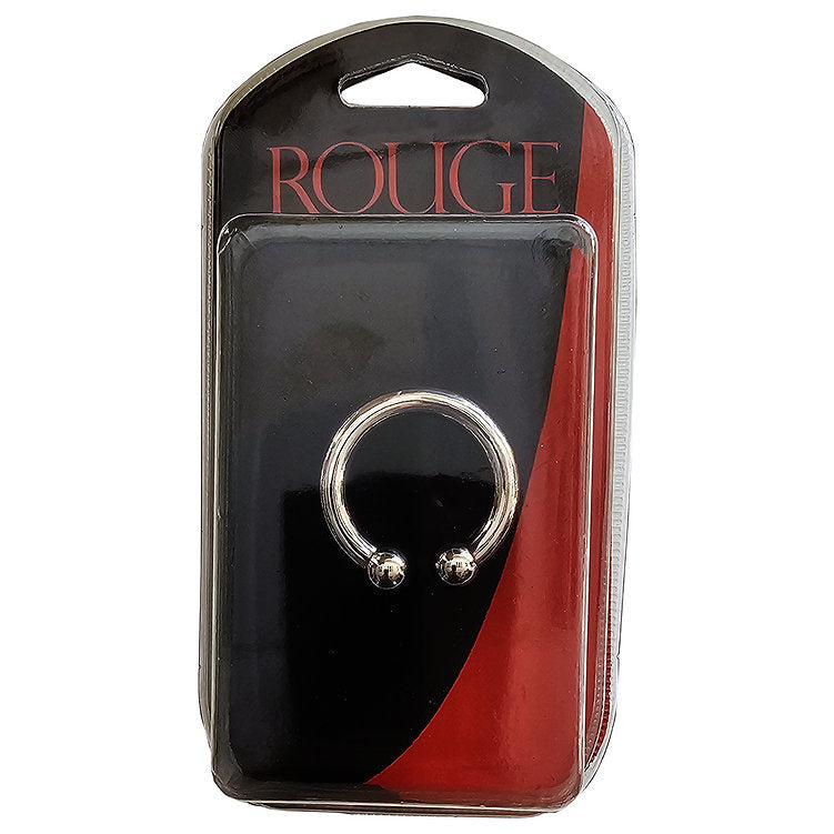 Stainless Steel Horseshoe Cock Ring - 30mm