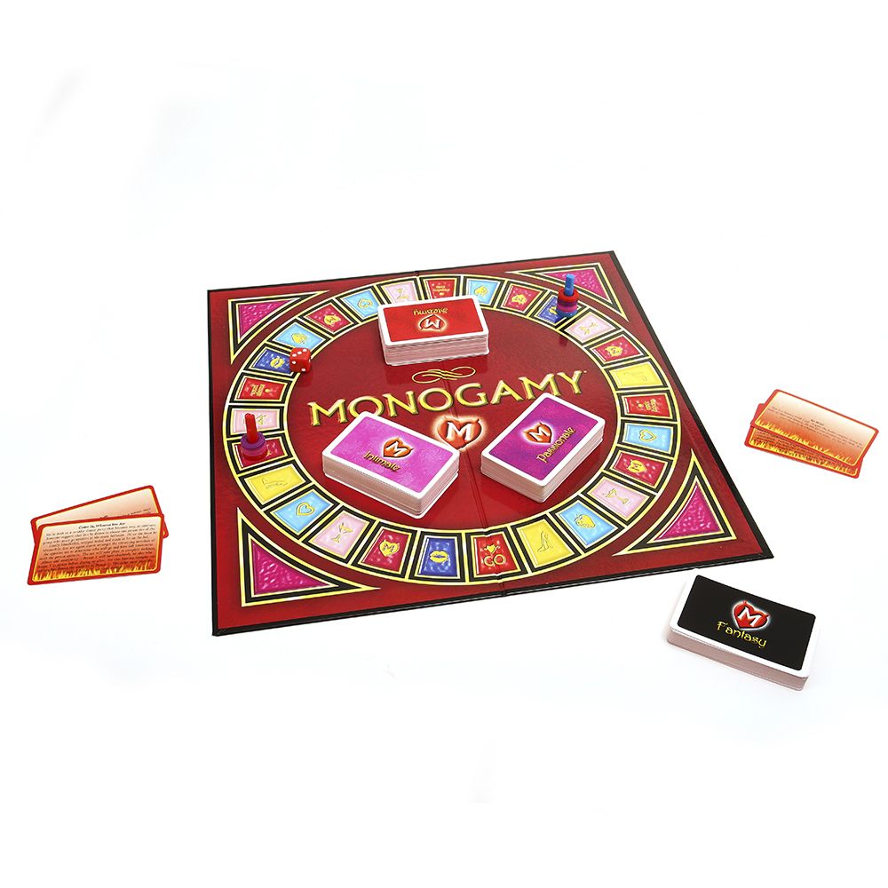 Monogamy A hot affair French version game board example photo.