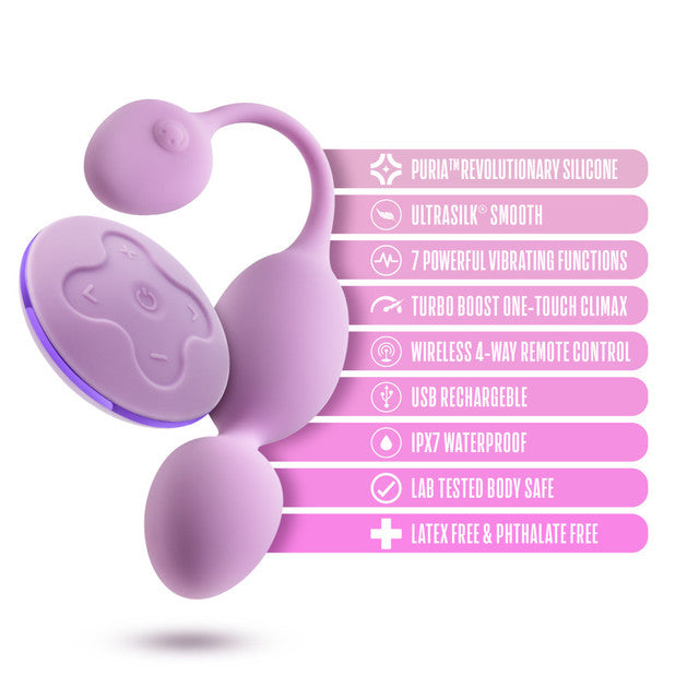 Wellness Raine Vibrating Kegel Ball R/C