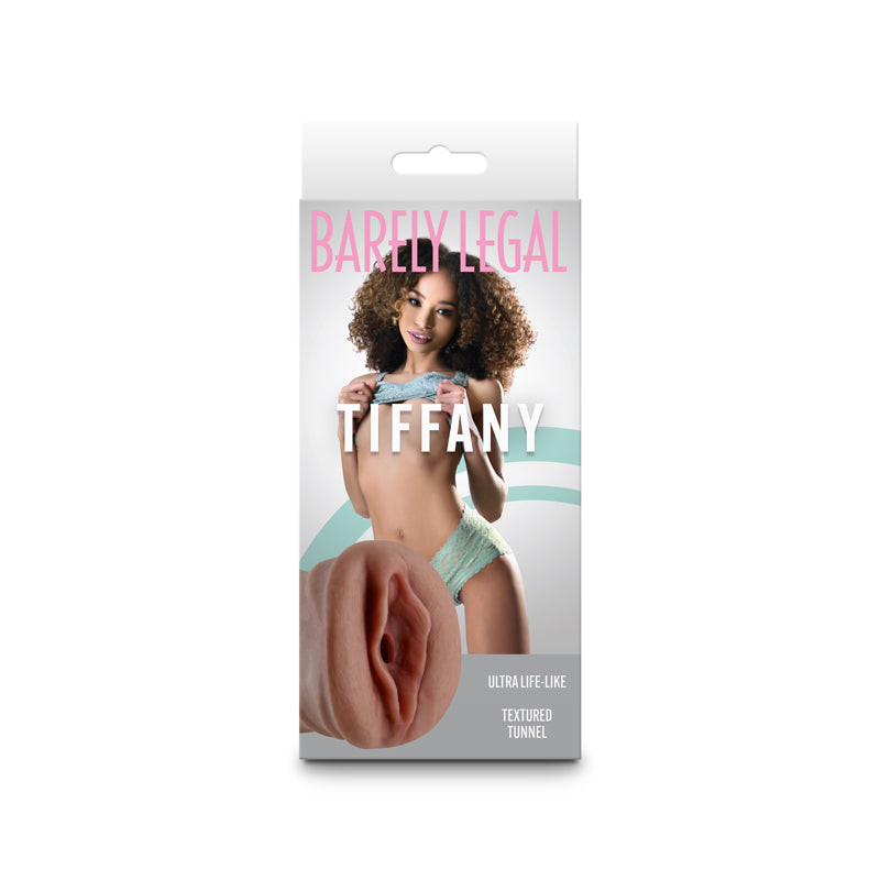 Tiffany stroker inside packaging.