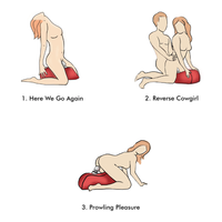 Deluxe wand saddle position examples photos.