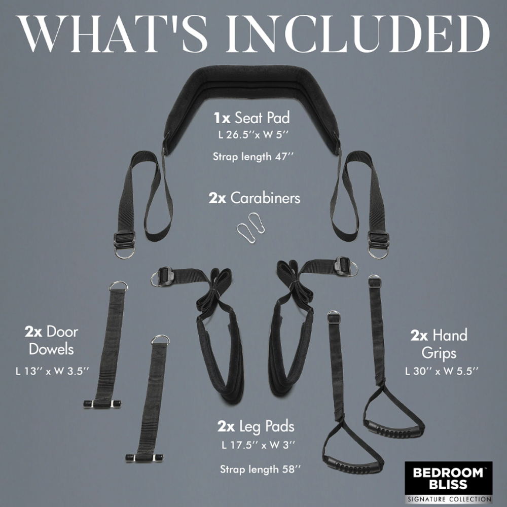 Black bedroom door swing hardware example photo.