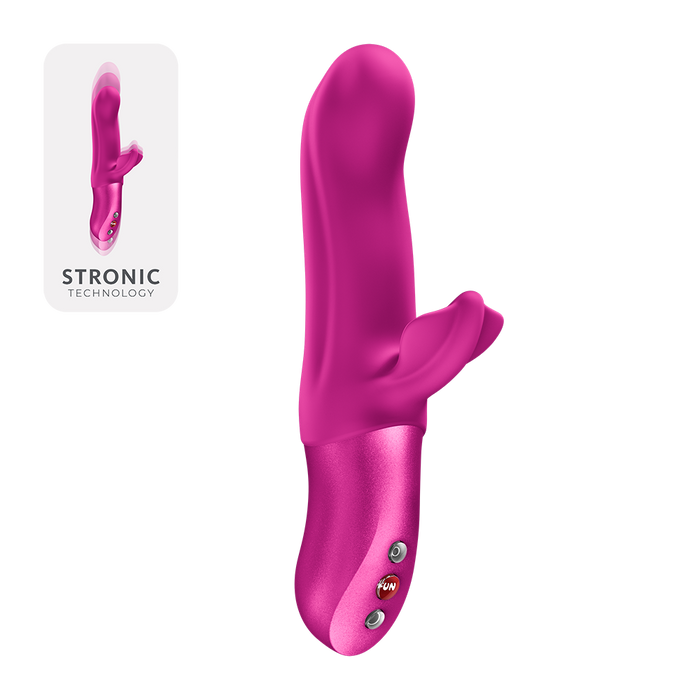 Pink Bi Stronic fusion vibrator example photo.