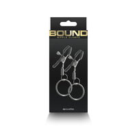 Bound c2 nipple clamp inside packaging.