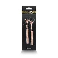 Bound d2 nipple clamps inside packaging.