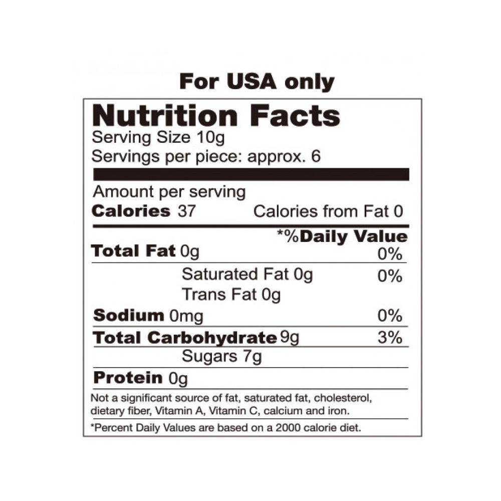 Candy garter edible candy nutrition guide photo