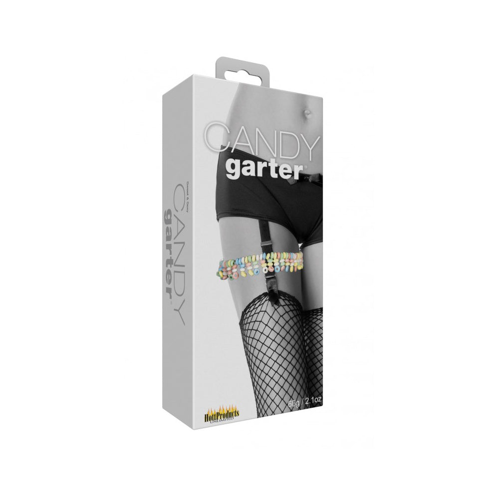 Candy garter edible candy in packaging
