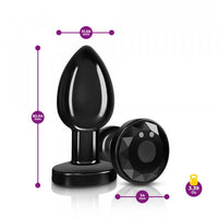 Black vibrating cheeky charms med example photo.