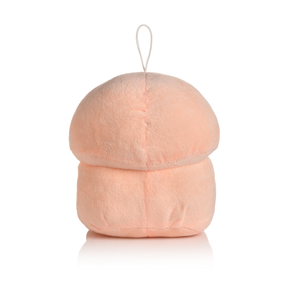 Beige penis pillow small backside example photo.
