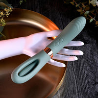 Chick flick green vibrator example photo.